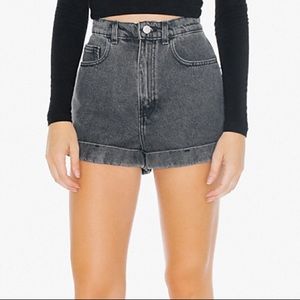 American Apparel high waisted shorts